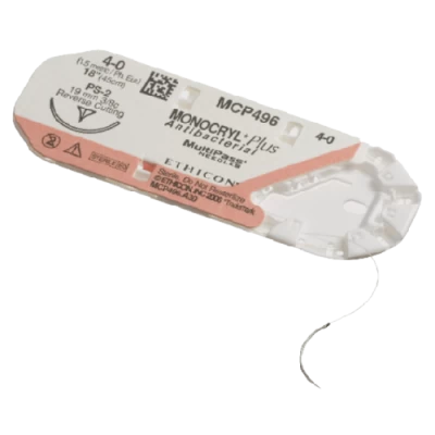Nahtmaterial Monocryl Plus Ungef,. Monofil, P-3 Multip, USP 4/0, Fadenlänge 70cm 3 Nahtmaterial Monocryl Plus Ungef,. Monofil, P-3 Multip, USP 4/0, Fadenlänge 70cm