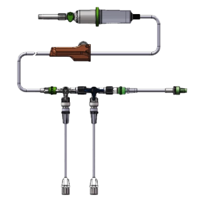 TIVA-Set 2-fach Mit Intrafix® SafeSet Mit Zwei Anschlussleitungen 3 TIVA-Set 2-fach Mit Intrafix® SafeSet Mit Zwei Anschlussleitungen