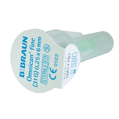 Omnicanfine Penkanülen, 31G, 0,25x6mm, Steril 3 Omnicanfine Penkanülen, 31G, 0,25x6mm, Steril