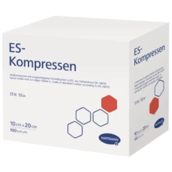 ES-Kompressen Steril10x10 Cm 12f Großpackung