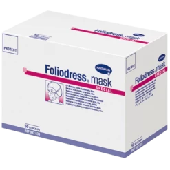 Medizinischer Mundschutz Foliodress Mask Protect Special Blau, Mit Bändern