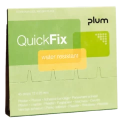 QuickFix Nachfüllpack Wasserfest, 45 Wasserfeste Pflaster (5511)