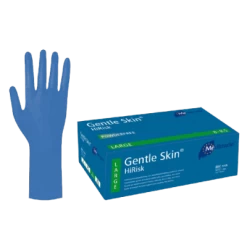 Meditrade-Gentle Skin HiRisk, 29 Cm, Blau, Unsteril, Puderfrei, Größe S