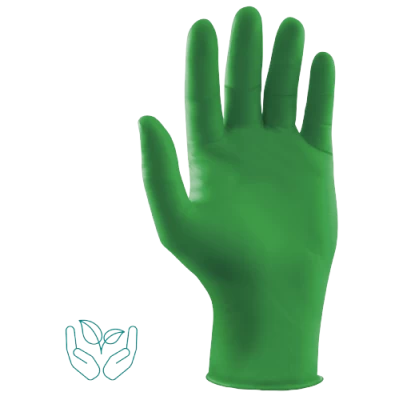Med-Comfort-Nature Gloves, Nitril-Untersuchungshandschuh XL, Puderfrei,grün 3 Med-Comfort-Nature Gloves, Nitril-Untersuchungshandschuh XL, Puderfrei,grün