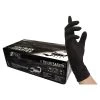 NITRAS BLACK SCORPION Einmalhandschuhe, Latex, Schwarz -Wund Care Verkauf 8220 Box Hand