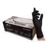 NITRAS BLACK WAVE, Einmalhandschuhe Aus Nitril, Schwarz -Wund Care Verkauf 8320 Box Hand