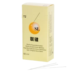 SL-Akupunktur, Ohne Führrohr, 0,25x40mm, Silbergriff