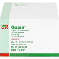 Gazin Tupfer Aus Verbandmull, Pflaumengroß, Steril