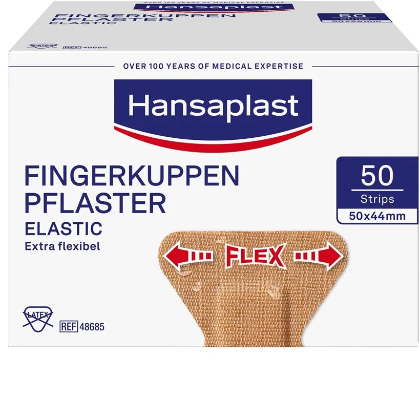 Hansaplast Elastic Fingerkuppenpflaster, 5 X 4,4 Cm 3 Hansaplast Elastic Fingerkuppenpflaster, 5 X 4,4 Cm