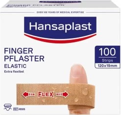 Hansaplast Fingerstrips Elastic, 12x2cm, PZN: 07577524