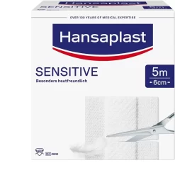 Hansaplast SENSITIVE, 5 M X 8 Cm, PZN: 13576687