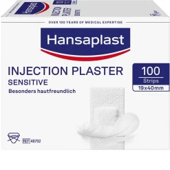 Hansaplast SENSITIVE Injektionspflaster, 4,0 Cm X 1,9 Cm, PZN: 13578249