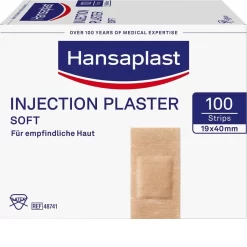 Hansaplast Soft Injektionspflaster 4 X 1,9 Cm, PZN: 00757967