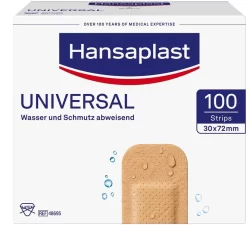 Hansaplast Universal, 3,0×7,2cm, PZN: 01215263