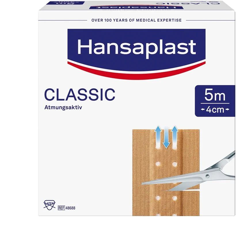 Hansaplast Classic 4cmx5m, PZN: 07577553 3 Hansaplast Classic 4cmx5m, PZN: 07577553