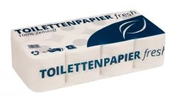 Huchtemeier Toilettenpapier Fresh, 4-lagig, 150 Blatt, Weiß, Zellulose